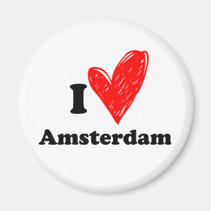 I Liebe Amsterdam Magnet