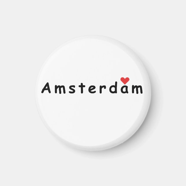I Liebe Amsterdam Magnet (Vorne)