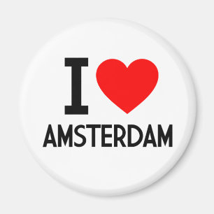 I Liebe Amsterdam Magnet