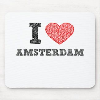 I Liebe Amsterdam Mousepad