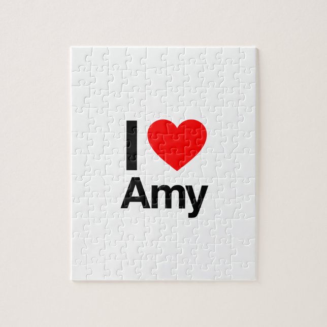 i Liebe amy Puzzle (Vertikal)