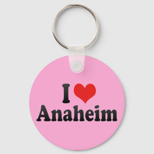 I Liebe Anaheim Schlüsselanhänger