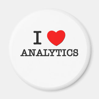 I Liebe Analytics Magnet