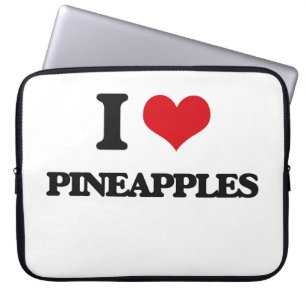 I Liebe-Ananas Laptopschutzhülle