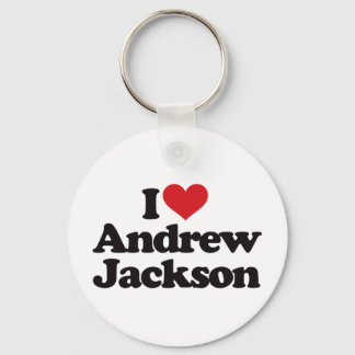I Liebe Andrew Jackson Schlüsselanhänger