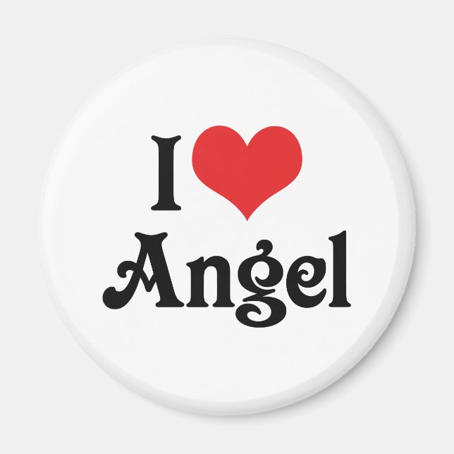 I Liebe Angel Magnet (Vorne)