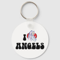 I Liebe Angels Schlüsselanhänger