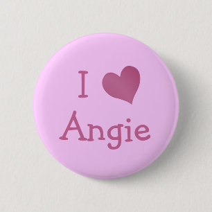 I Liebe Angie Button