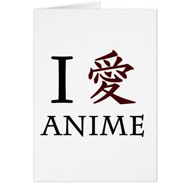 I Liebe Anime (Vorne)