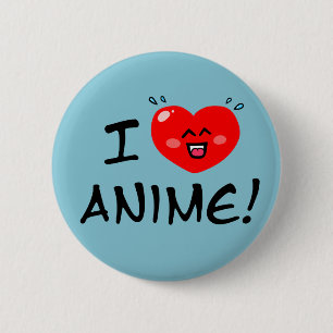 I Liebe Anime Button