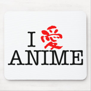 I Liebe Anime Mousepad