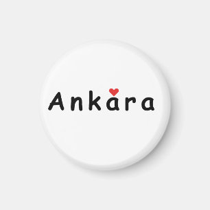I Liebe Ankara Magnet