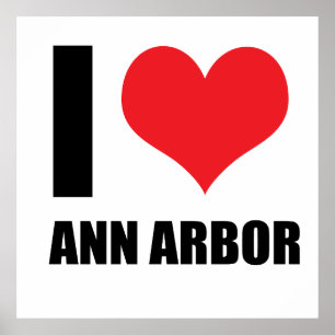 I Liebe Ann Arbor Poster