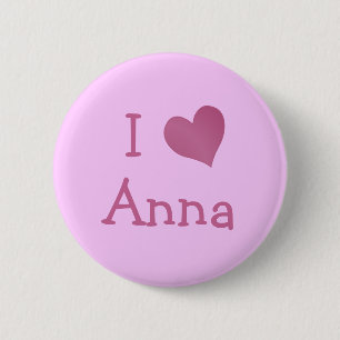 I Liebe Anna Button