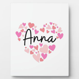 I Liebe Anna Fotoplatte