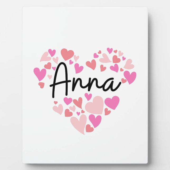 I Liebe Anna Fotoplatte (Vorderseite)