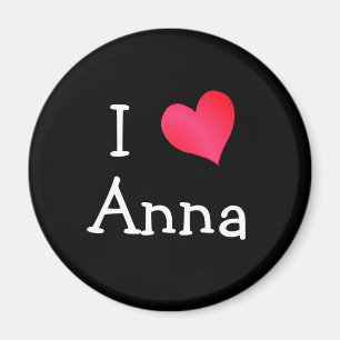 I Liebe Anna Magnet