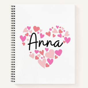 I Liebe Anna Notizbuch