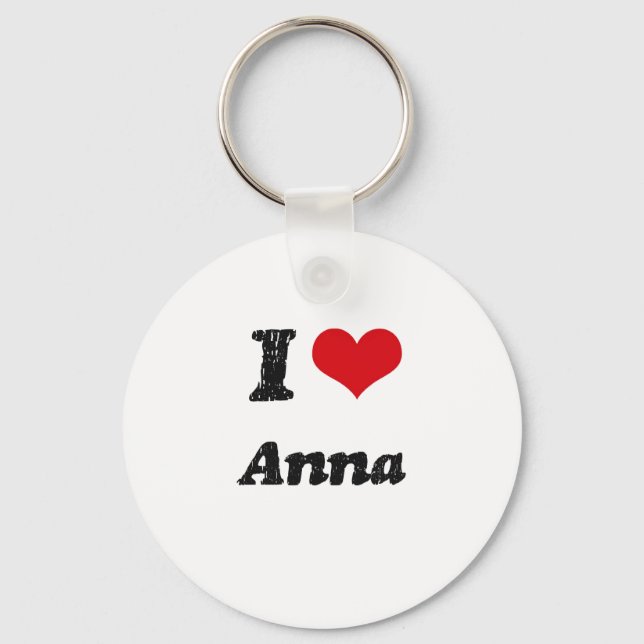 I Liebe Anna Schlüsselanhänger (Vorderseite)