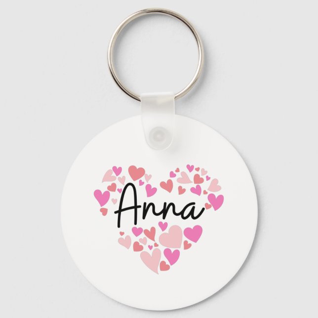 I Liebe Anna Schlüsselanhänger (Vorderseite)