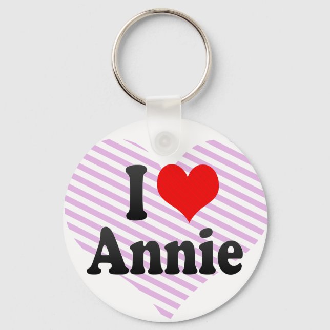 I Liebe Annie Schlüsselanhänger (Vorderseite)