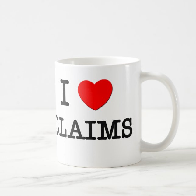 I Liebe-Ansprüche Tasse (Rechts)
