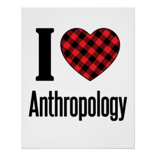 I Liebe Anthropologie Poster