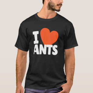 I Liebe Ants Heart Ants T-Shirt