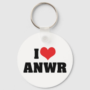 I Liebe ANWR Schlüsselanhänger