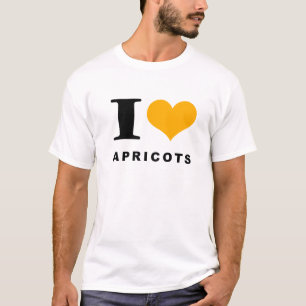 I Liebe Aprikosen T-Shirt