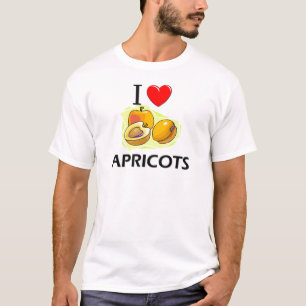 I Liebe-Aprikosen T-Shirt