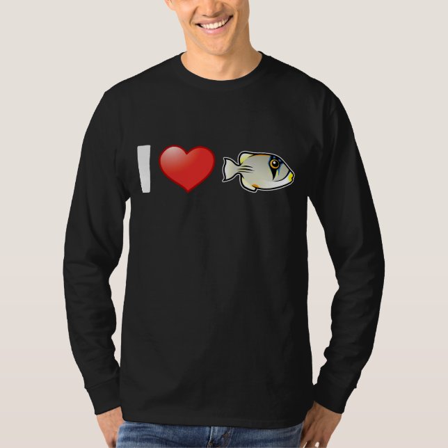 I Liebe Arabian Picassofish T-Shirt (Vorderseite)