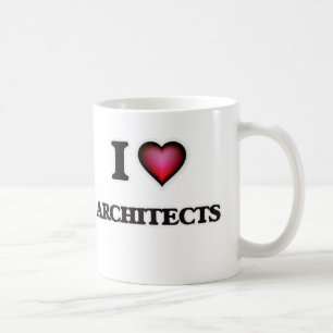 I Liebe-Architekten Kaffeetasse