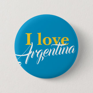 I Liebe Argentinien Button