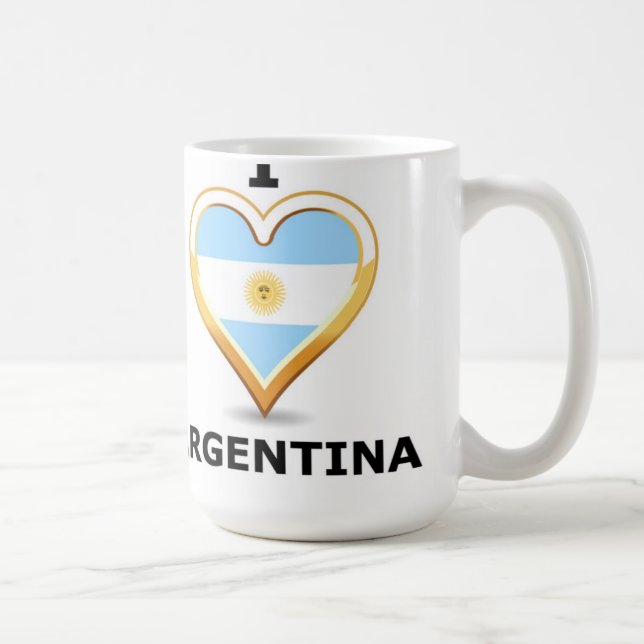 I Liebe Argentinien - Tasse (Rechts)