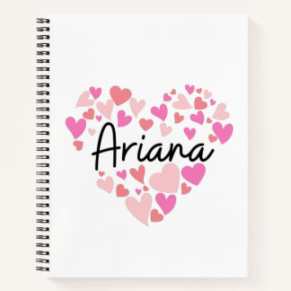 I Liebe Ariana Notizbuch
