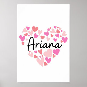 I Liebe Ariana Poster