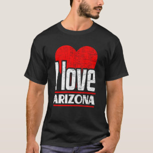 I Liebe Arizona Best Zuhause Staat I Heart Arizona T-Shirt