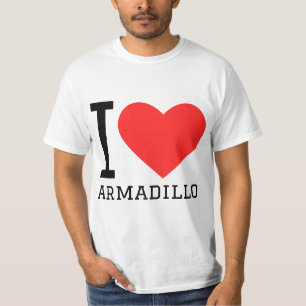 I Liebe armadillo T-Shirt
