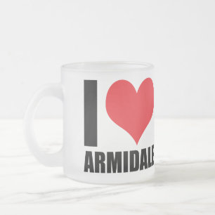 I Liebe Armidale Mattglastasse