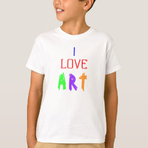I Liebe Art Kids Shirt