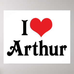 I Liebe Arthur Poster