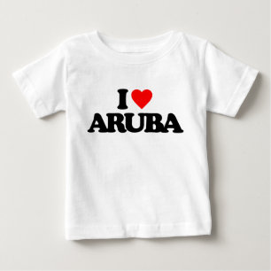 I LIEBE ARUBA BABY T-SHIRT