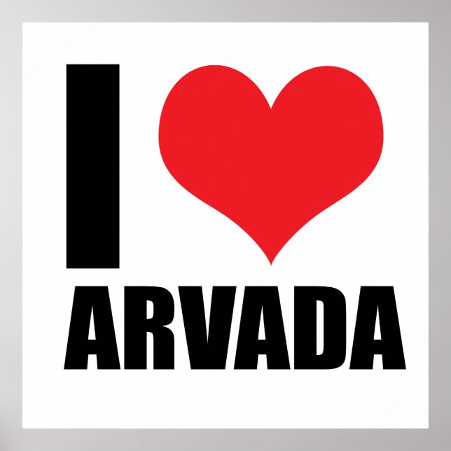 I Liebe Arvada Poster (Vorne)