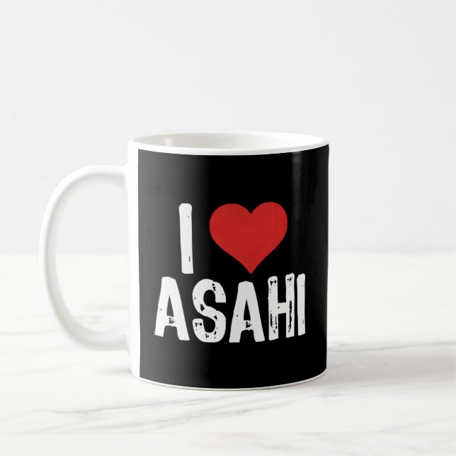 I Liebe Asahi Kaffeetasse (Links)