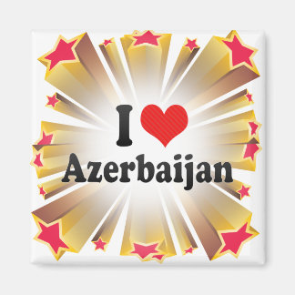 I Liebe Aserbaidschan Magnet