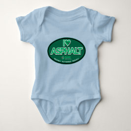I Liebe Asphalt 1 Stück Baby Bodysuit - Blau Baby Strampler