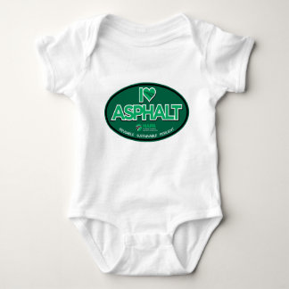 I Liebe Asphalt 1 Stück Baby Bodysuit - White Baby Strampler