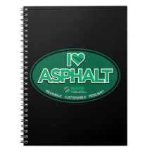 I Liebe Asphalt Notebook