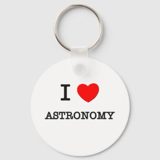 I LIEBE ASTRONOMIE SCHLÜSSELANHÄNGER